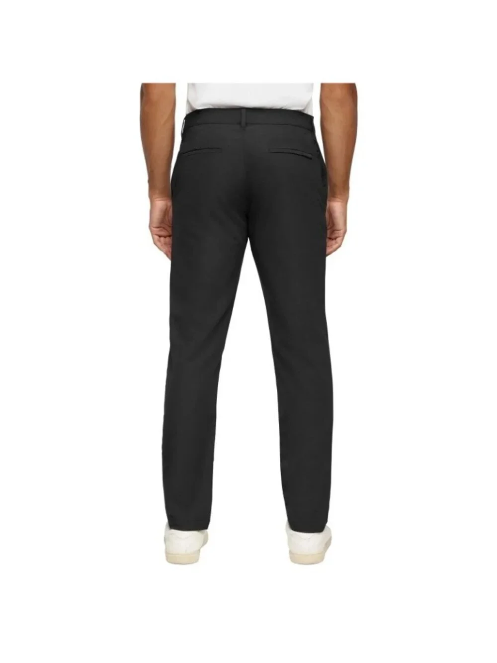Banana Republic Men's 30x30 Black Flat Front Tech Pants 100% Polyester M1001